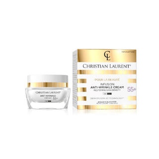 Anti-Wrinkle Cream Restoring Skin Density 55+ - Christian Laurent